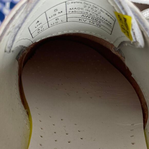 Doctor Martin Women's White Oxfords - Picture 5 of 6